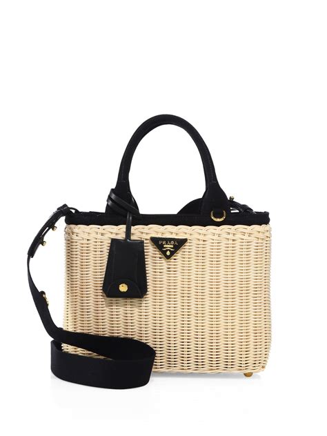 prada mini wicker bag|wicker prada bags for women.